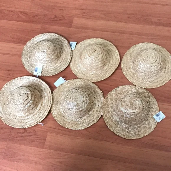 Art | Bundle Of Straw Hats For Crafting | Poshmark
